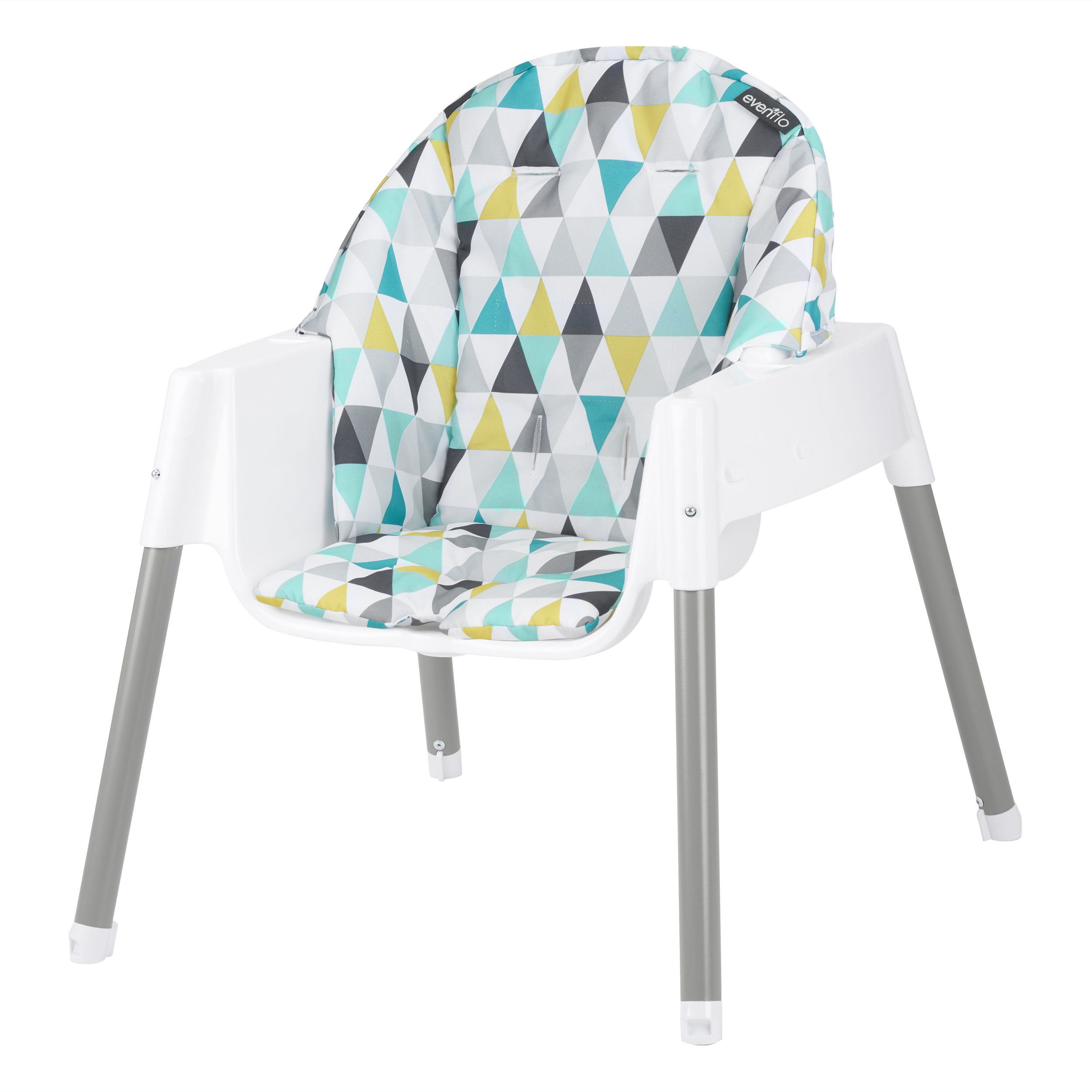 Evenflo-4-in-1-Eat-Grow-Convertible-High-Chair-Prism-Triangles 2