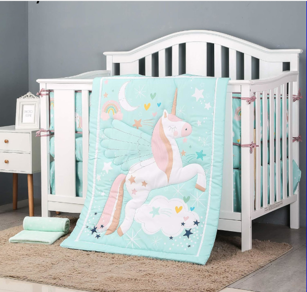 Crib set-Unicorn